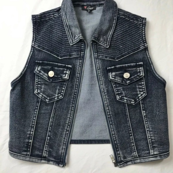 Guess Denim vest size Small - 2113 - Picture 4 of 4